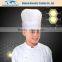 Wholesale Adjustable Nonwovn Polyester Chef's Hat Disposable Paper Chef Hat Cotton Chef Hat with Costom Sizes