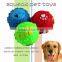 Wholesale pet toys squeaky rubber ball for dog