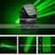 Green Matrix laser beam moving head light