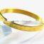 18K Gold Jewelry Simple Designs Bangle
