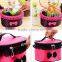 beauty cosmetic case pink makeup case/ cosmetic PU leather box,cosmetic display case