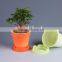 Biodegradable Cornstarch Plastic Flower Pot