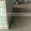 Blue powder coated welded mesh fence around public building, welded wire mesh garden/zoo/park fence