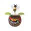 Flip flap plastic dancing solar power flower pot