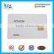CR80 PVC contact IC ship smart blank card with AT24C02/32/64 chip