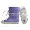 Kids Non-slip Outsoles with Shoes Lace Flexible PVC Boots