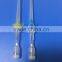with wings and heparin cap i.v.canula and i.v.catheter 26G with heparin cap
