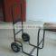Large 3.50-4'' pneumatic wheels log cart log carrier