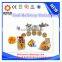 Professional fried extrusion food manufacturing machine with stainless steel line