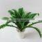 Class B1 fire protective artificial fern plants for dinosaur museum decoration