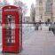 Antique red public telephone booth Bristish Telephone Booth for sale