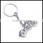 Souvenir shaped motorcycle key ring custom metal keychains wholesale keyring