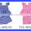 Fashionable Stripe Ruffle Top And Shorts Baby Summer Clothing Set Girls Summer Boutique Outfits