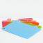 Eco-friendly healthy colorful plastic chopping board (four pieces)
