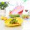 Grape leaf shape fruit tray plastic plate plastic fruit tray