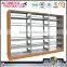 Simple design wooden book rack mobile mass shelf