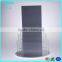 Fashion pop acrylic floor dispaly rack,home decoration display stand,acrylic bookshelf