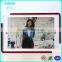 KM-VP96 customized elegant pop new style acrylic photo frame acrylic swing frame photo frame