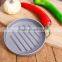 Cheap Price Aluminum Die Casting Wood Handle Mini Single Homemade Patty Burger Press