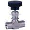 stainless steel thread high pressure reducing male needle valve