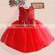 Little Baby Girls Dress Party Costume Bow Lace Sequins Flower Princess Tutu Dresses Children Clothes Kids Clothing