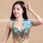 High quality sequin fringe dance top belly dancewear