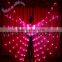 Yifusha solid color belly dance opening LED isis wings M0029-L5