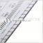 Kearing, flexible plastic square protractor, transparent 1mm thickness plastic square plotter for pilot training #KPP-4