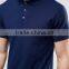 Guangzhou Xinlan Factory Custom Short Sleeve Navy Men's 100% Polyester Pique 200g Slim Fit Casual Latest Polo T-Shirt
