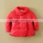 kids girls cotton-padded coat, high quality kids clothing stock, design baby garment, infant baby tops