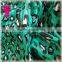 Transparent organza chiffon yarn print fabric screening shirt handmade diy tuller