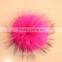 DIY 13cm Real Raccoon Fur Pompoms Fur Balls for Knitted Beanies Keychain and Scarves Shoes Real Fur Pom Pom Wholesale