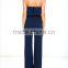 Hot Selling Strapless Navy Jumpsuit Wholesale Sexy Fitness Sex Jumpsuit Manufacturers
