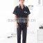 Manufacturers selling men's pajama pants cotton short sleeve cardigan lapel leisure household to take two pieces of cotton suits