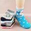 Fashion colorful bamboo and spandex cute baby sock