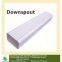 PVC square rain water Gutter, View pvc square gutter