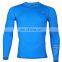 Custom sportswear men long sleeve compression running shirt