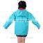 PUKR17001 Wholesale Kids Raincoat Children Sky Blue PU Raincoats For 2-10 Y