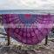 Indian Print Gold Supplier Hippie Boho Mandala Round Cotton Tapestry