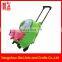 School kids trolley bag soft plush toy trolley backpack