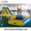 inflatable pool slide with PVC material used in swimming pool