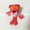 Panther pink brand plush stuffed soft tiger animal toy keychain