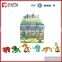 6 kinds mixed plastic cartoon wild animal model for new toys