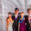 2017 new arrival commercial inflatable photo booth wall