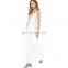 Wholesale custom new designs gorgeous silk chiffon dress patterns long dress chiffon new style women maxi dress