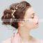 Amelie Wedding Jewelry Accessories Stunning Charm Floral Crystal Wedding Hair Side Comb Bridal Princess Hair Comb for party prom