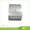 China bathroom accessories 304 stainless steel auto cut toilet paper roll holder storage