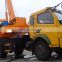 high quality 16ton hydraulic tire truck crane