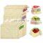 Eco-Friendly Recyclable Reusable Produce Bags Set of 9/10/12 Cotton Fruits Drawstring Vegetable Grocery Shopping Cotton Mesh Bag