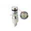 New 2X T20 7440 8000K 100W Ice Blue Backup Reverse LED Light Bulbs US